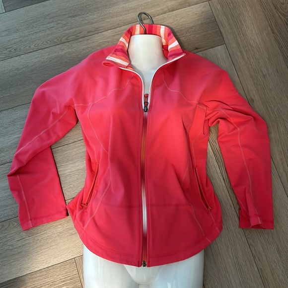 Lululemon coral jacket size 12 - Picture 2 of 11